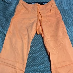 Orange, greys anatomy scrubs by barco